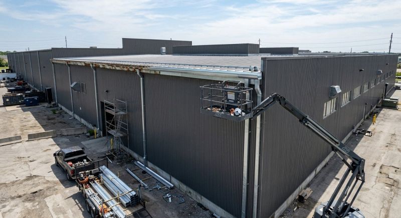Industrial Gutter Repair in Roseville, CA