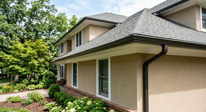 Steel Rain Gutter Installation in Roseville, CA